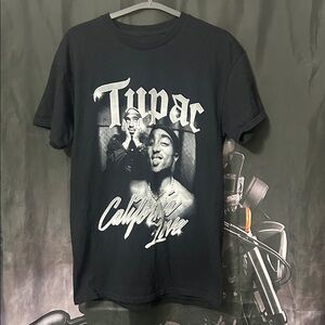 Bravado Black Tupac Graphic Tee